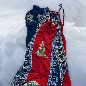 Vintage Handmade Indonesian vintage Y2K dress